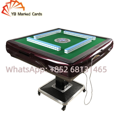 YB ο αυτόματος πίνακας Mahjong εξαπατά τις πράσινες πλαστικές συσκευές παιχνιδιού χαρτοπαικτικών λεσχών