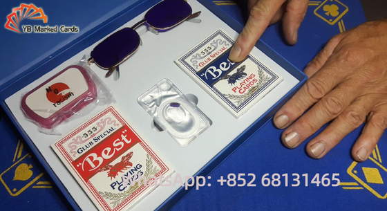 Διαφανείς υπέρυθροι φακοί επαφής χρώματος 11mm 0.10mm να δει τις χαρακτηρισμένες κάρτες