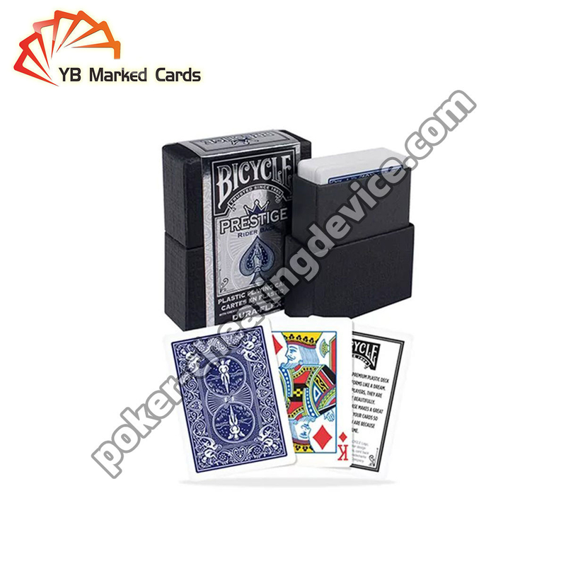 Ποδήλατο Juice Prestige Barcode Σημειωμένες κάρτες Decks για Poker Cheat Υπολογιστής