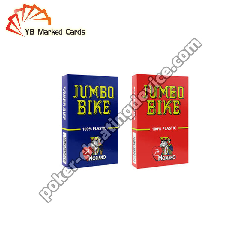 Modiano Juice Jumbo Bike Παιχνίδια χαρτών με σήμανση για παιχνίδια χαρτών Γυαλιά
