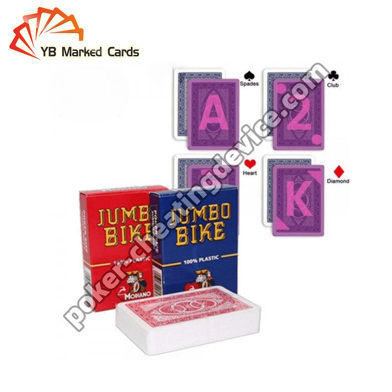 Modiano Juice Jumbo Bike Παιχνίδια χαρτών με σήμανση για παιχνίδια χαρτών Γυαλιά