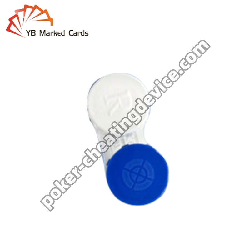 Υπερκόκκινοι φακοί επαφής με ακρίβεια ανίχνευσης 100% και περιεκτικότητα σε νερό ≥ 50% για την απάτη στο πόκερ