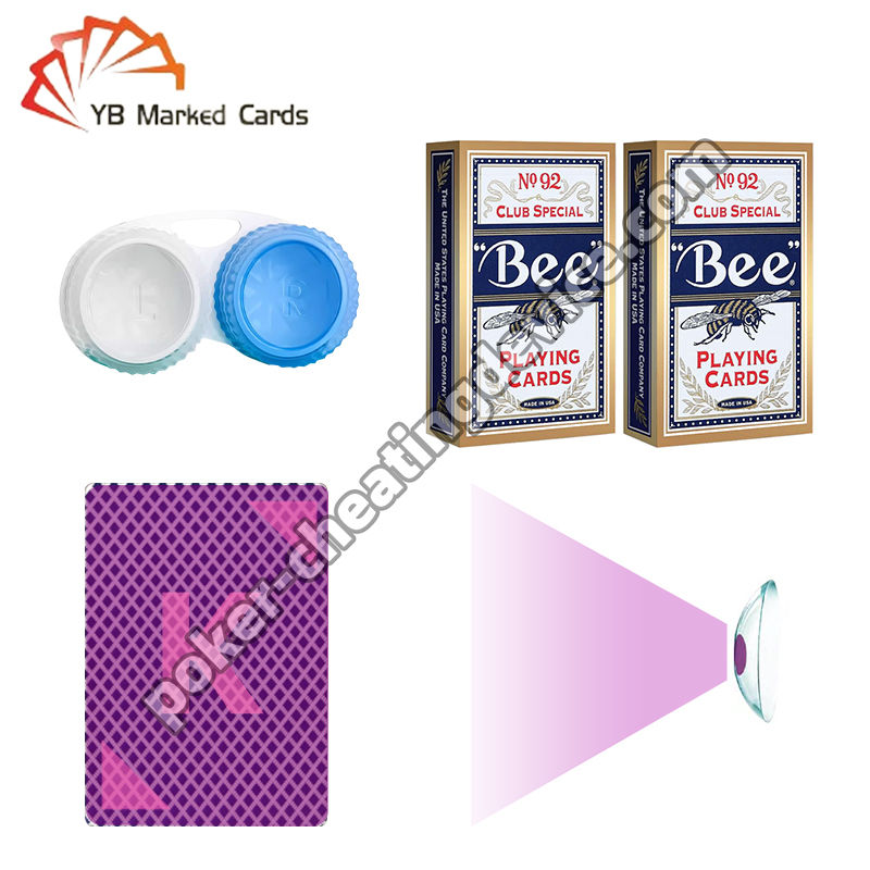 Φακοί επαφής υπερύθρων X-ray με διάρκεια 1 έτους για παιχνίδια πόκερ