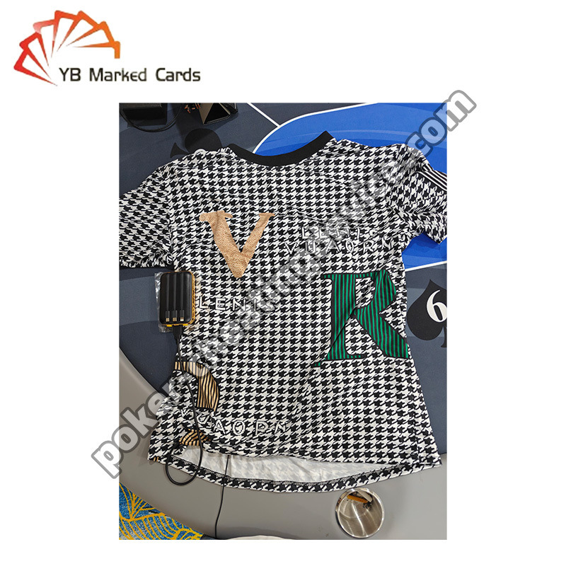 Dynamic T-shirt External Scanning Camera For Barcode Side Marked Cards