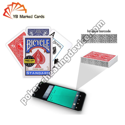 Ποδήλατο Barcode Σημαντικές κάρτες για Poker Υπολογιστή