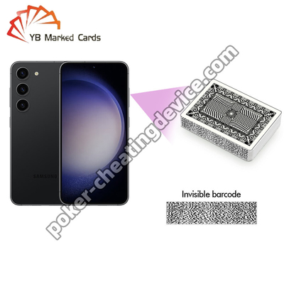 CVK Samsung Galaxy S22+ Αναλυτής καρτών πόκερ για κάρτες σήμανσης γραμμικού κώδικα
