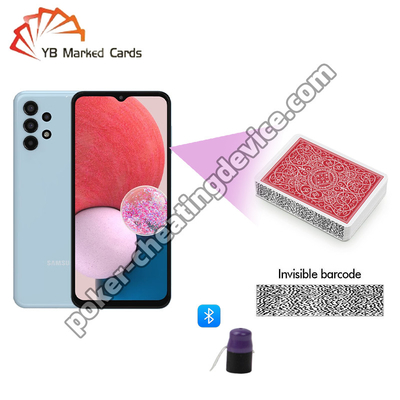 Samsung Galaxy A13 AKK K4 Poker Cheat Analyzer για κάρτες γραμμικού κώδικα