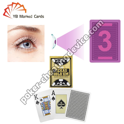 Copag Texas Hold'em Μυστικά Σημειωμένα Πωκερ Κάρτες Μονή Γέφυρα Μαύρο