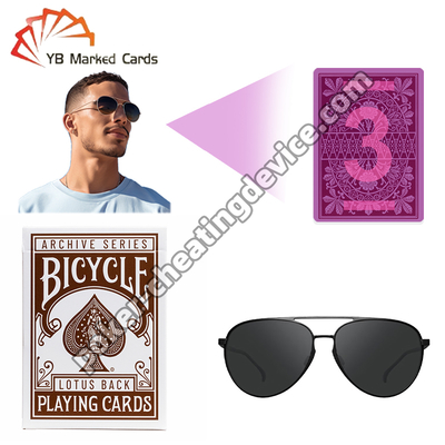 Τράπουλα Πόκερ Bicycle Lotus Back 1891 με Αόρατο Μελάνι