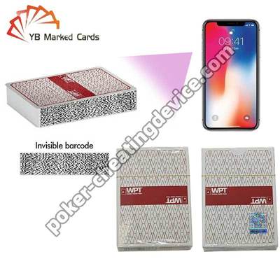 WPT Τράπουλα Πόκερ με Μπάρκοντ για Ανάλυση Απάτης στο Πόκερ