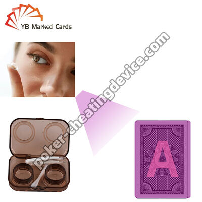 Αόρατοι μελάνια υπέρυθροι φακοί επαφής για φωτεινές καρτ με σήμανση