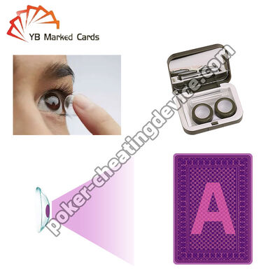ΙΡ φακοί επαφής για αόρατα χαρτιά παιχνιδιού με μελάνι