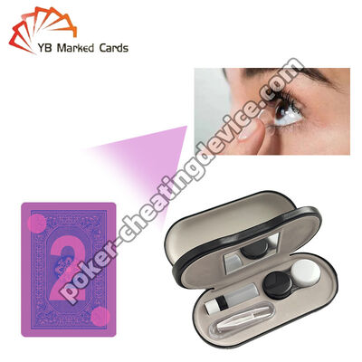 Αόρατοι φακοί επαφής με μελάνι για να βλέπουν μέσα από τα χαρτιά