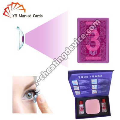 Φακοί επαφής για πόκερ με αόρατο μελάνι για τράπουλα