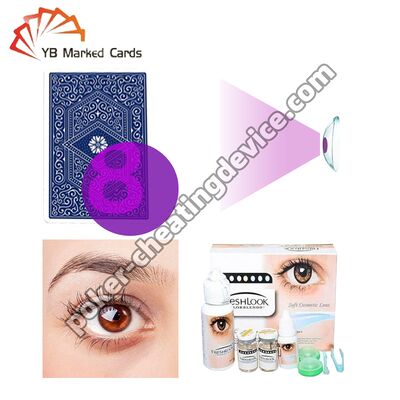 Professionelle IR-Kontaktlinsen zum Lesen von Infrarot-Spielkarten für Omaha-Betrug