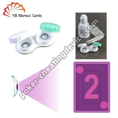 Εκτυπωτικοί Φακοί Επαφής UV για να Βλέπετε Μέσα από Σημαδεμένες Τράπουλες